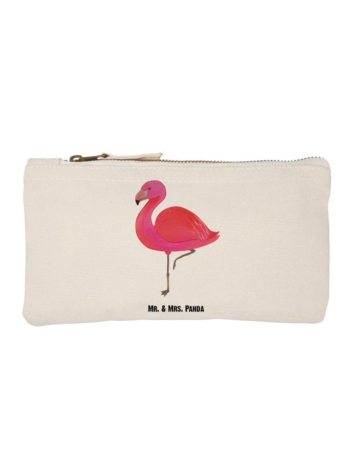 

Mr. & Mrs. Panda Классический пенал Flamingo без надписи, белый