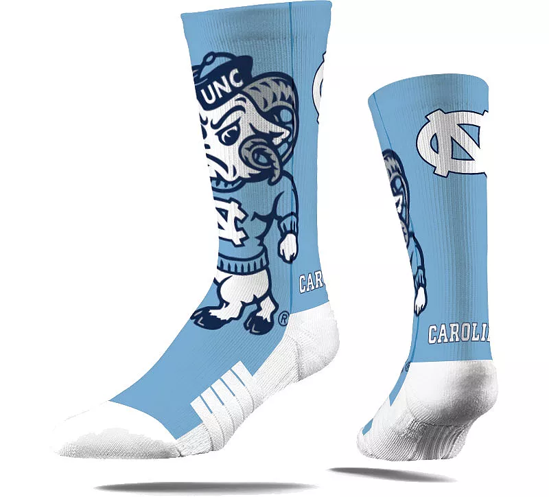 

Носки-талисманы Strideline North Carolina Tar Heels