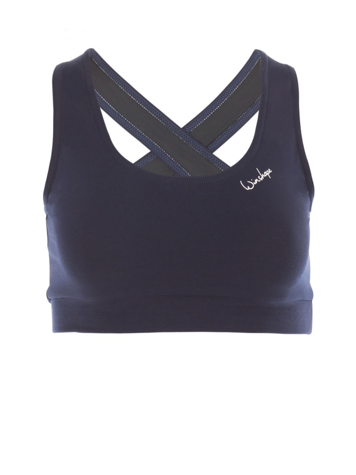 

Winshape Спортивный бюстгальтер WVR4 темно-синего цвета