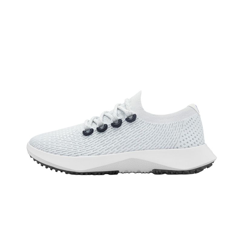 

Allbirds Износостойкие низкие повседневные кроссовки для бега Polar White для мужчин