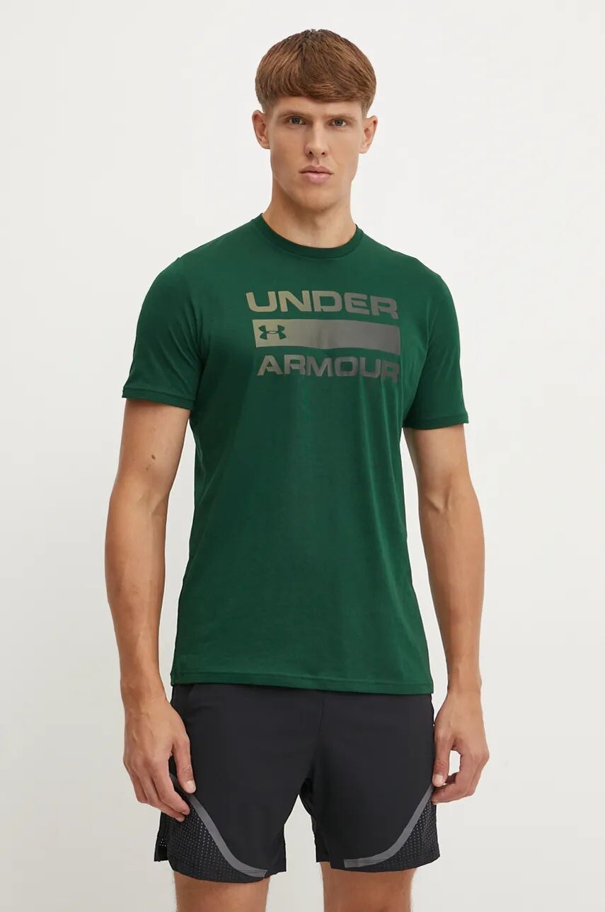 

Тренировочная футболка Under Armour Team Issue Wordmark, зеленый