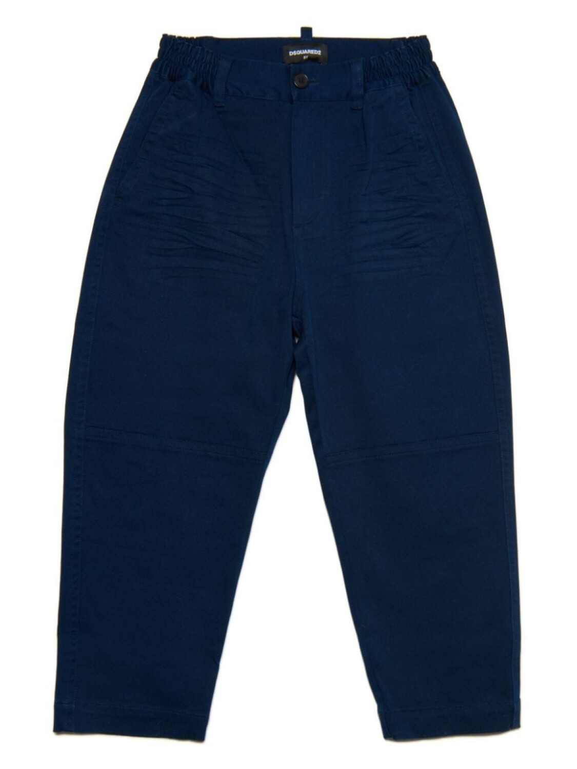 

Зауженные брюки с эластичным поясом Dsquared2 Kids, синий