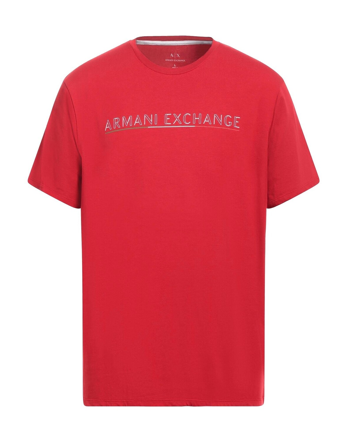 

Футболка Armani Exchange, красный