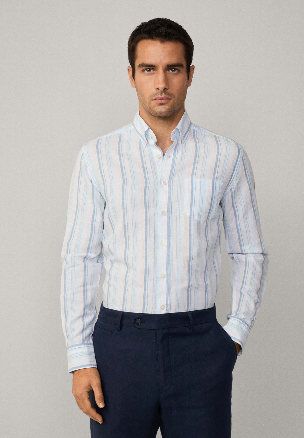 

Рубашка MULTI STRIPE Hackett London, синий