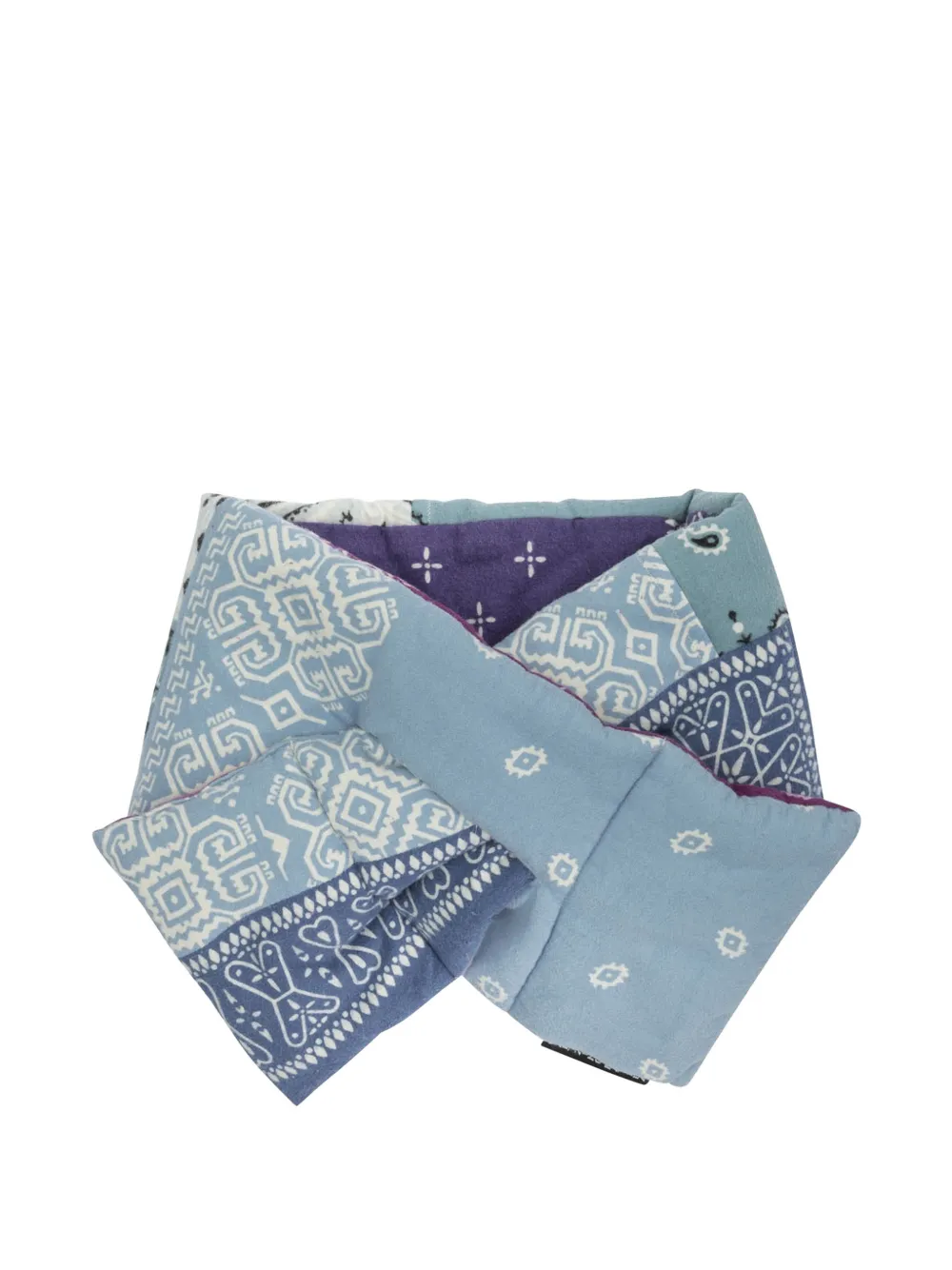 

Пэчворк-шарф Kapital, синий