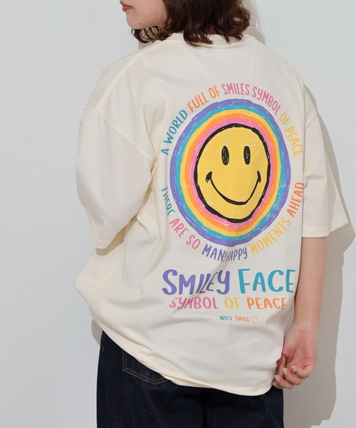 

Футболка с коротким рукавом, oversize, плотный хлопок, принт FUNALIVE, кремовый