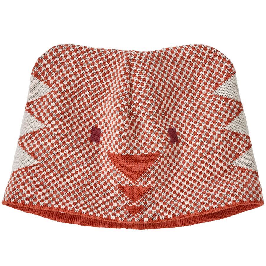 

Шапка Patagonia Baby Animal Friends Patagonia, Beanie Bear/Sandhill Rust
