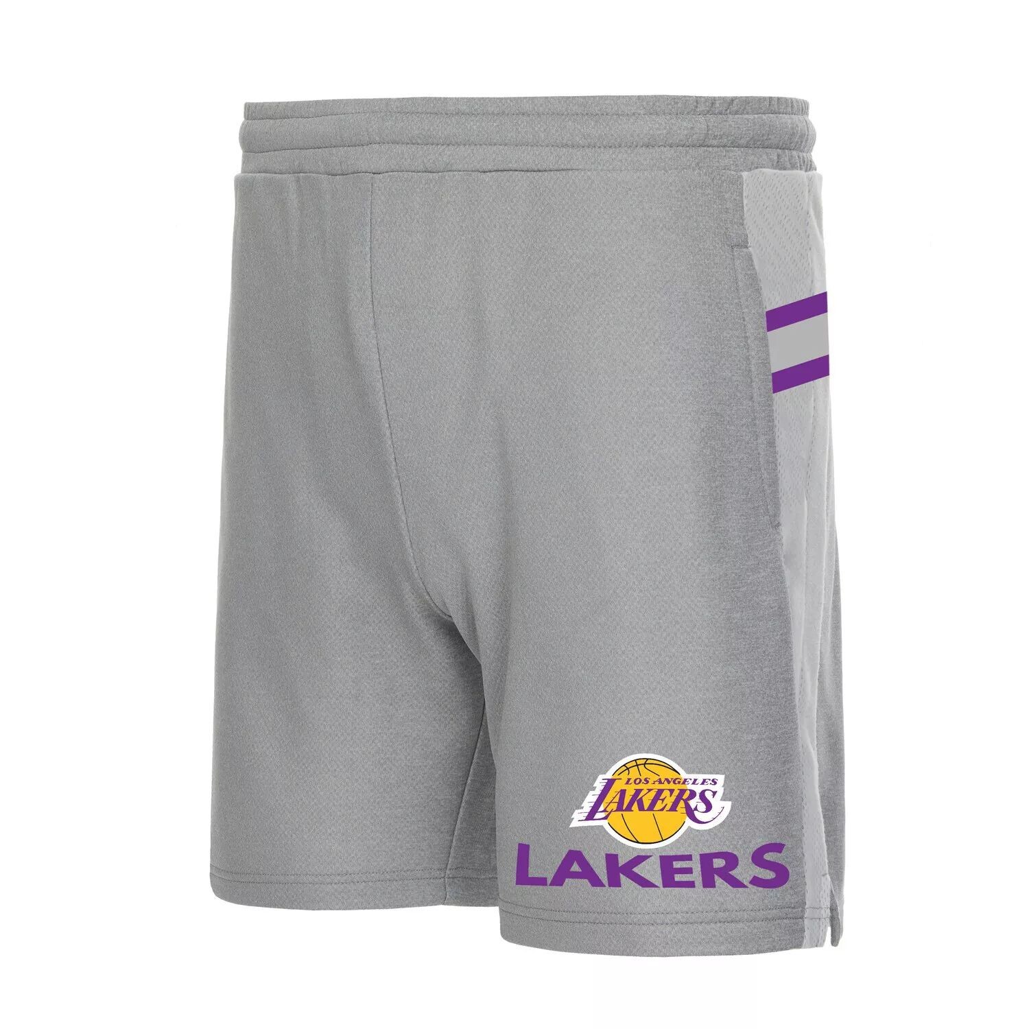 

Мужские шорты Concepts Sport серого цвета Los Angeles Lakers