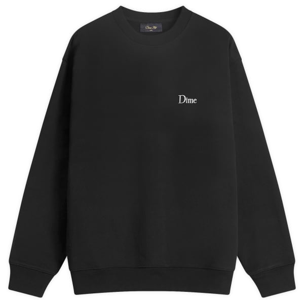 

Классическая толстовка с маленьким логотипом Dime, черный