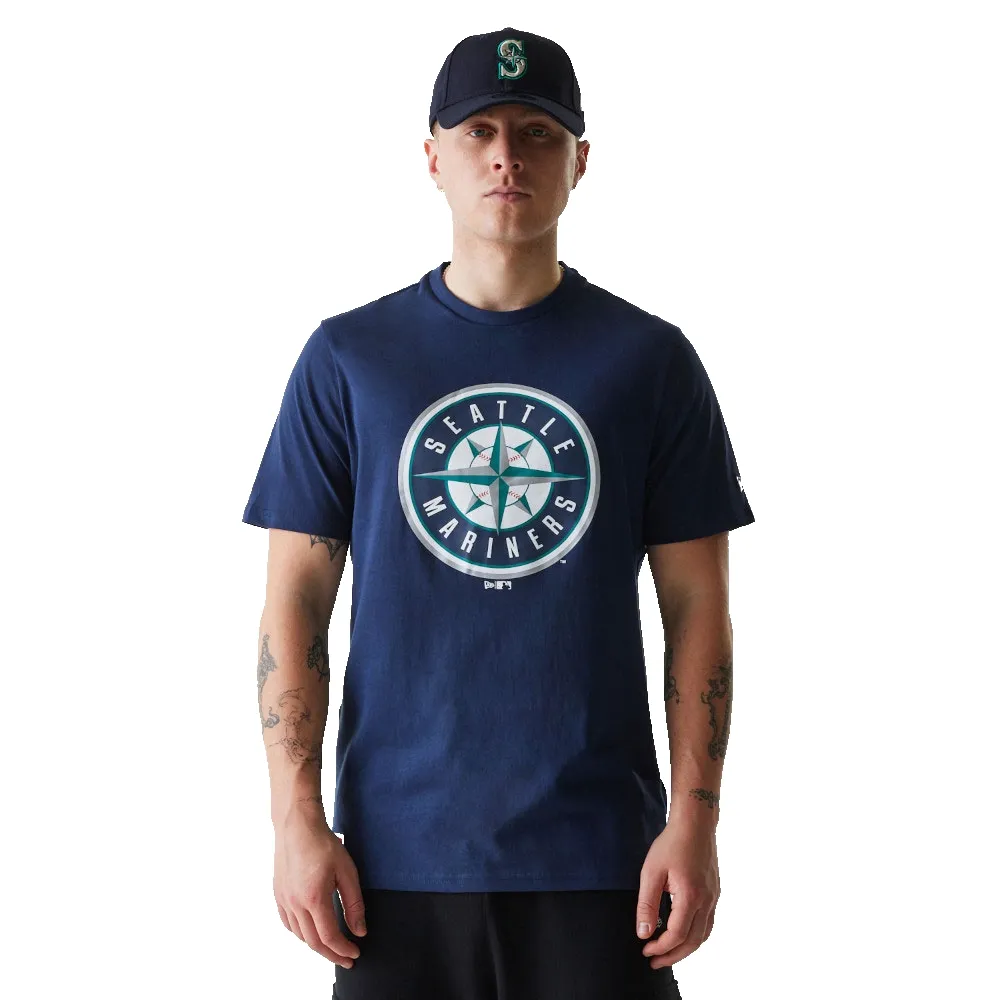 

Футболка с коротким рукавом New Era MLB Regular Seattle Mariners, синий
