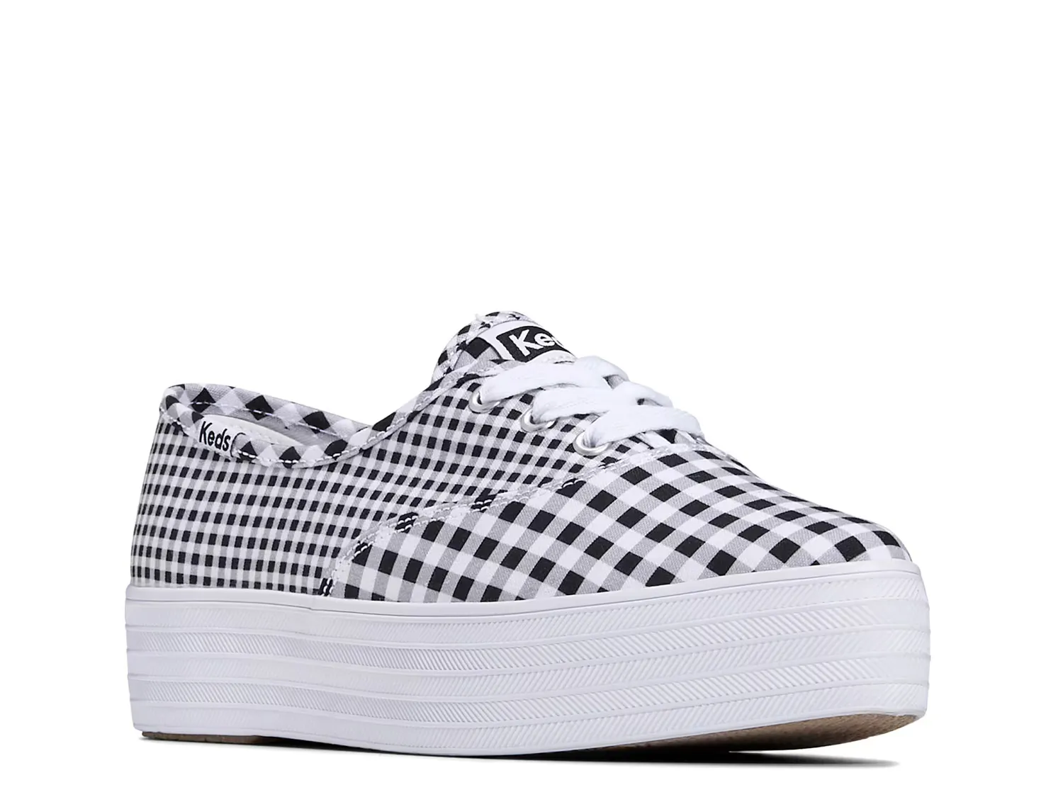 

Кроссовки Point Platform Sneaker Keds, цвет black_whiteginghamprint