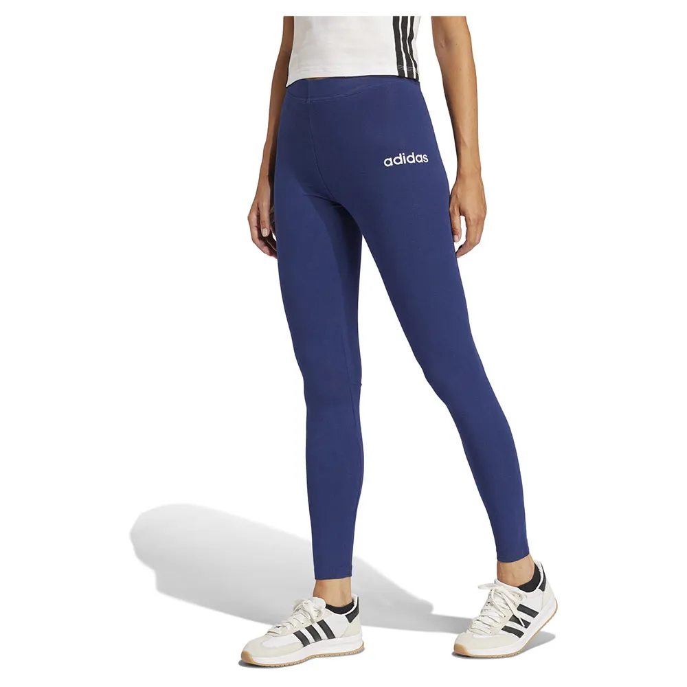 

Леггинсы adidas Essentials Linear Cotton, синий