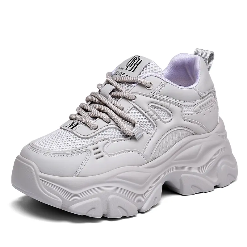 

Кроссовки NRDROFFICIAL Chunky Sneakers Women's Low-Top, Белый, Кроссовки NRDROFFICIAL Chunky Sneakers Women's Low-Top