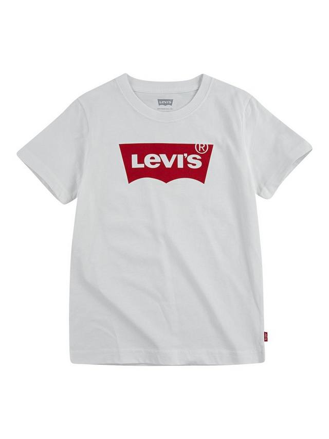

Детская футболка с логотипом Batwing Levi's, White