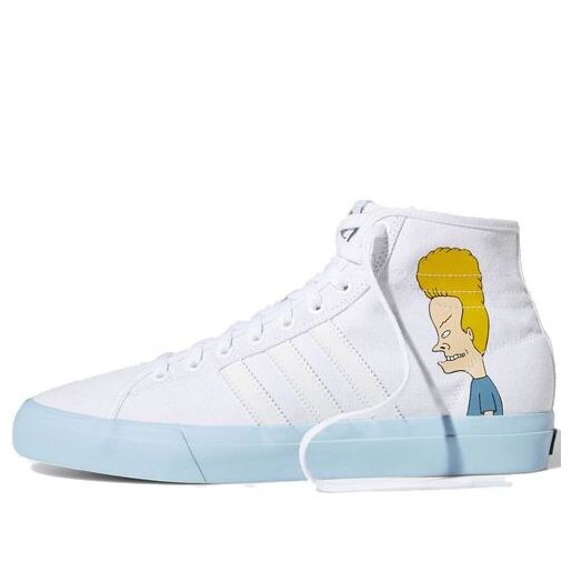 

Кроссовки beavis and butt head x matchcourt высокие Adidas, белый