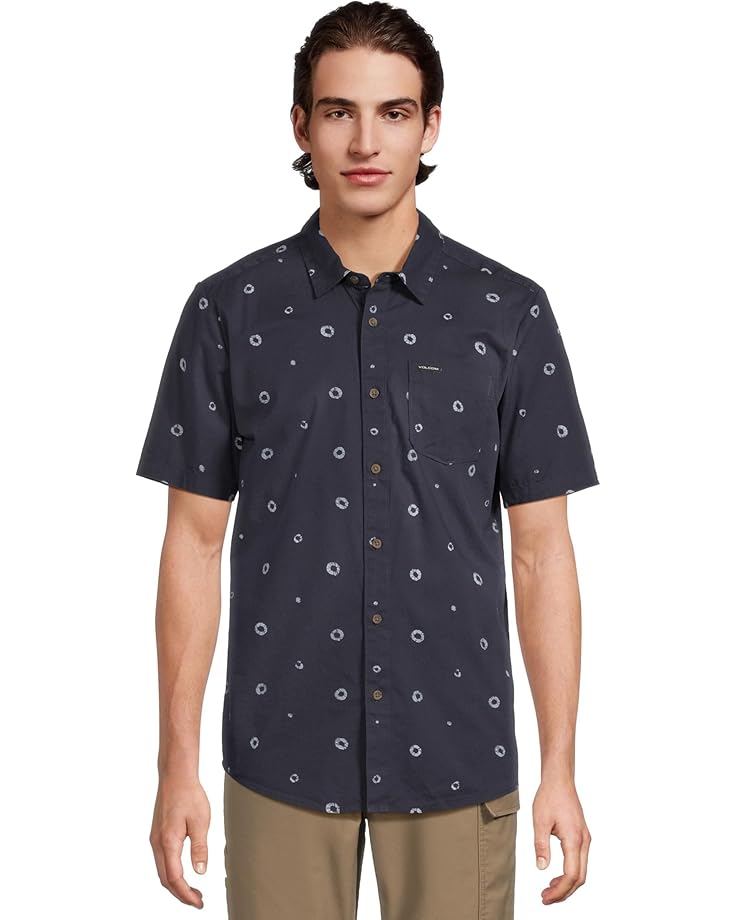 

Мужская футболка Volcom Scaler Stone Woven, Dark Navy, Синий, Мужская футболка Volcom Scaler Stone Woven, Dark Navy