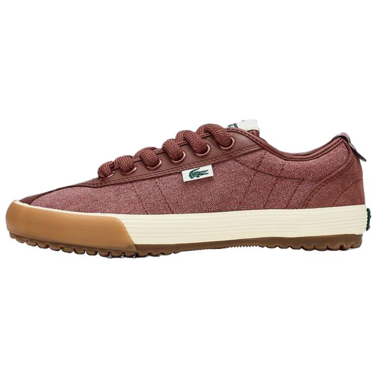 LACOSTE Женские парусиновые туфли темно-оранжевого/оранжевого цвета