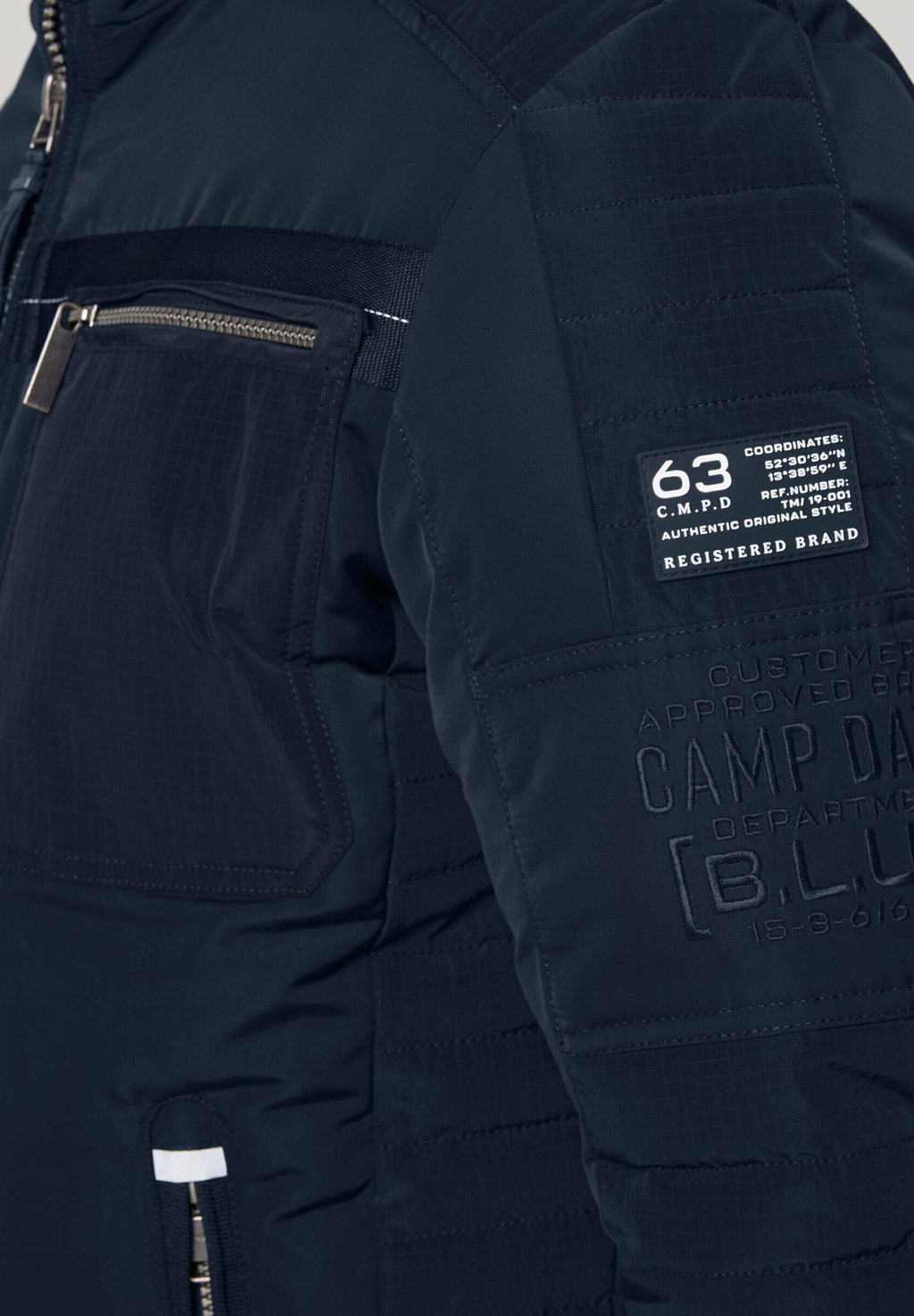 

Зимняя куртка IM BIKER-DESIGN Camp David, темно-синий