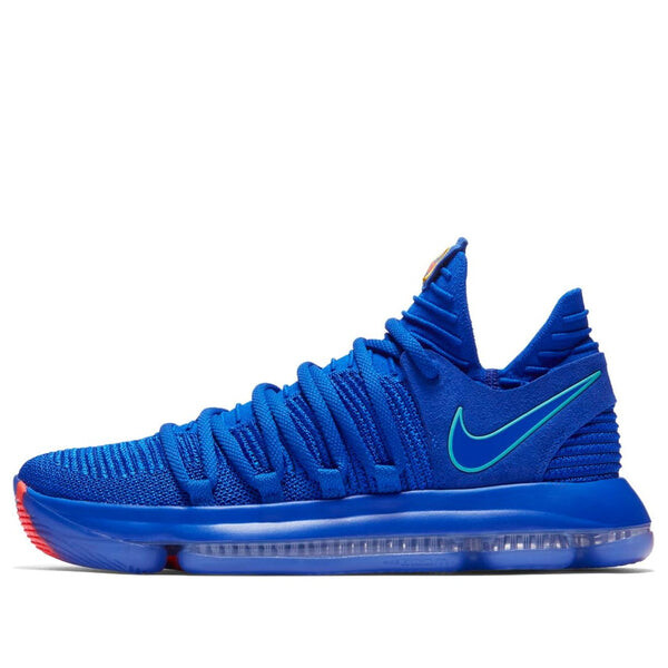 

Кроссовки кд 10 Nike, синий