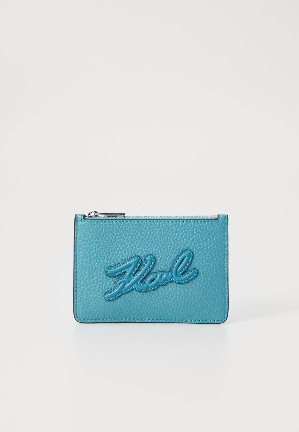 

Кошелек K/SKUARE ZIP CARDHOLDER KARL LAGERFELD, бирюзовый