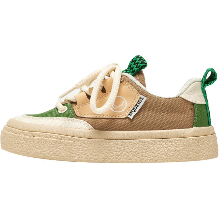 

Низкие детские кеды из хлопка Kids' MQD, хаки