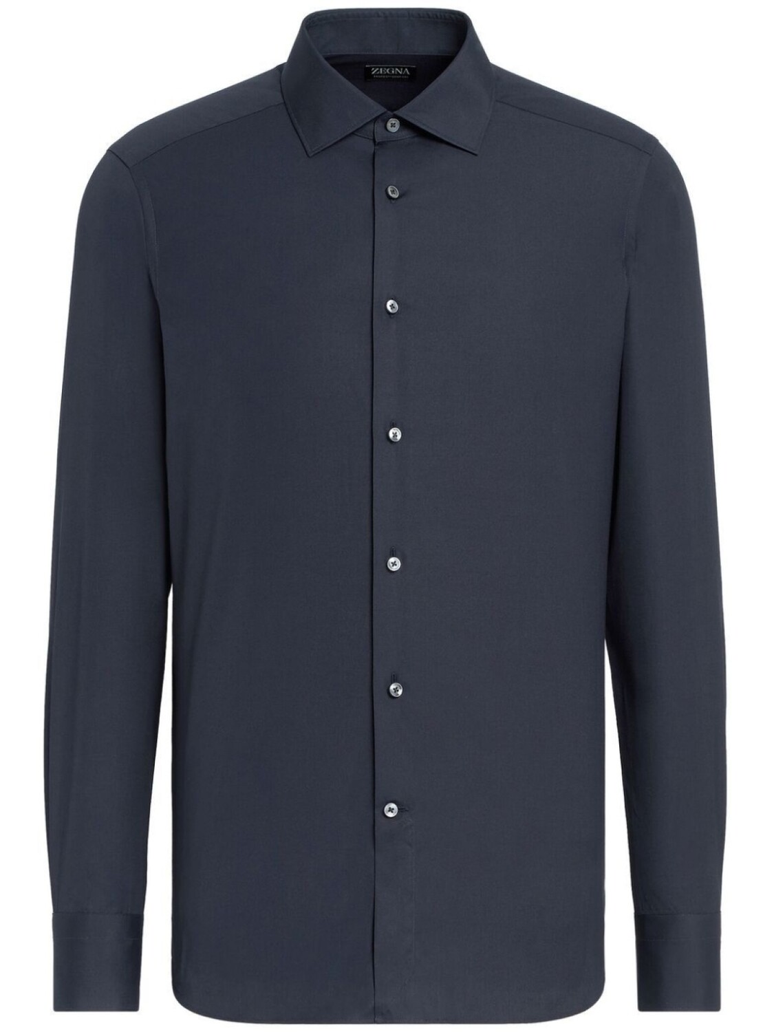 

Zegna рубашка с длинными рукавами, синий