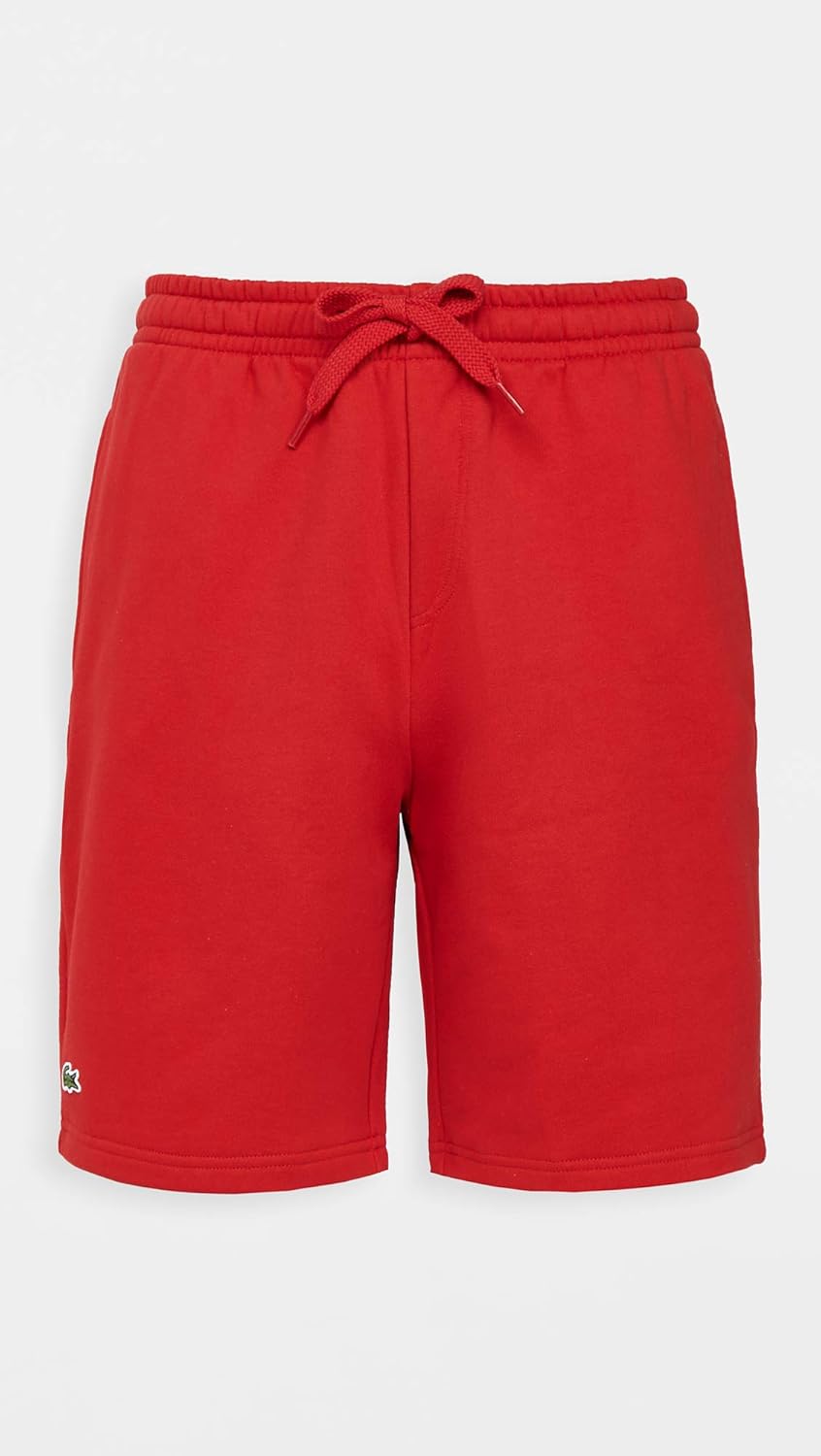 Мужские спортивные шорты Lacoste Tennis Fleece, Red — фото 3