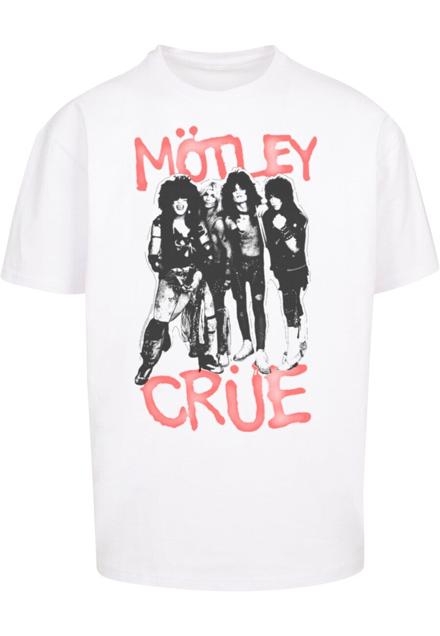 

Футболка Merchcode MOTLEY CRUE, белый