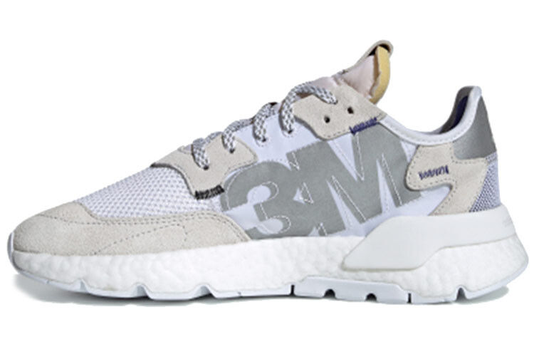 

Кроссовки Adidas Originals Nite Jogger 3M Cloud White, Серый, Кроссовки Adidas Originals Nite Jogger 3M Cloud White