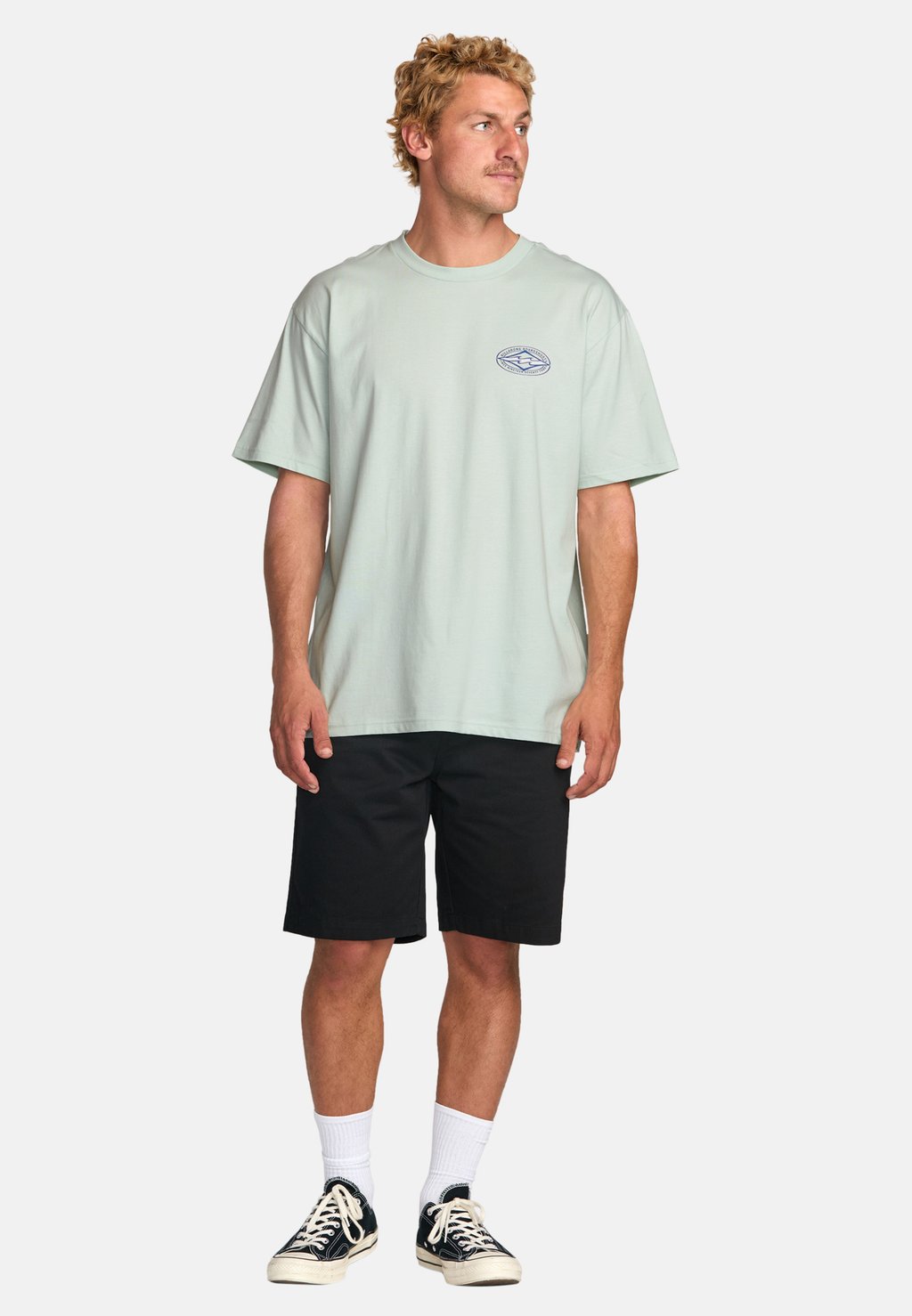 

Футболка с принтом Billabong, синий
