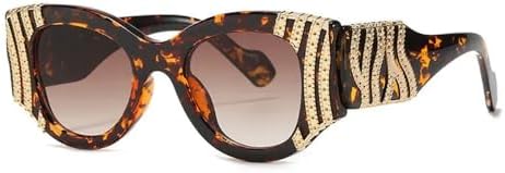 

Новые женские солнцезащитные очки 2026 года с металлическим декором. Классический ретро-стиль, модный тренд с подиума. Необычные солнцезащитные очки MTZJH, 3-torioiseshell-tea