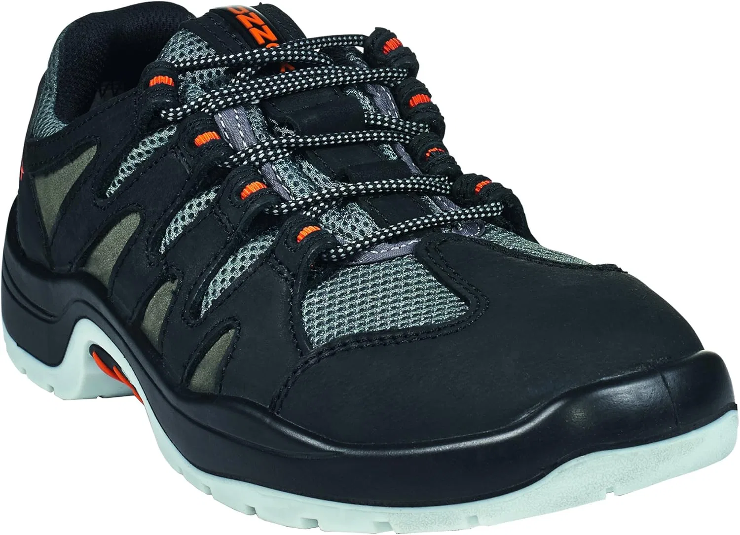 Рабочие летние сандалии ruNNex Teamstar S1, модель S1 TeamStar 5100, размер 43, 4-Black/Orange/Grey