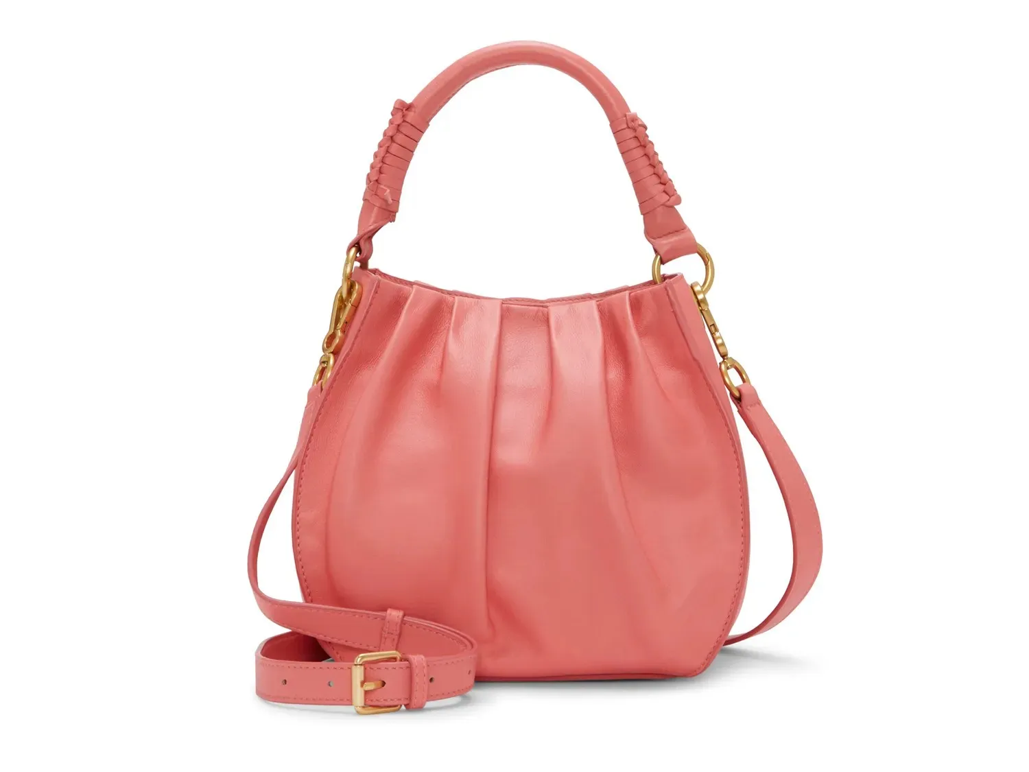 

Кожаная сумка Vince Camuto Farin, оранжевая