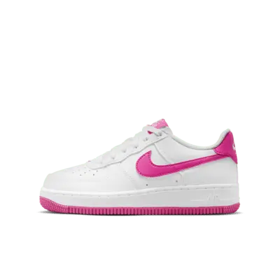 

Кроссовки Nike Air Force 1, цвет White/Laser Fuchsia