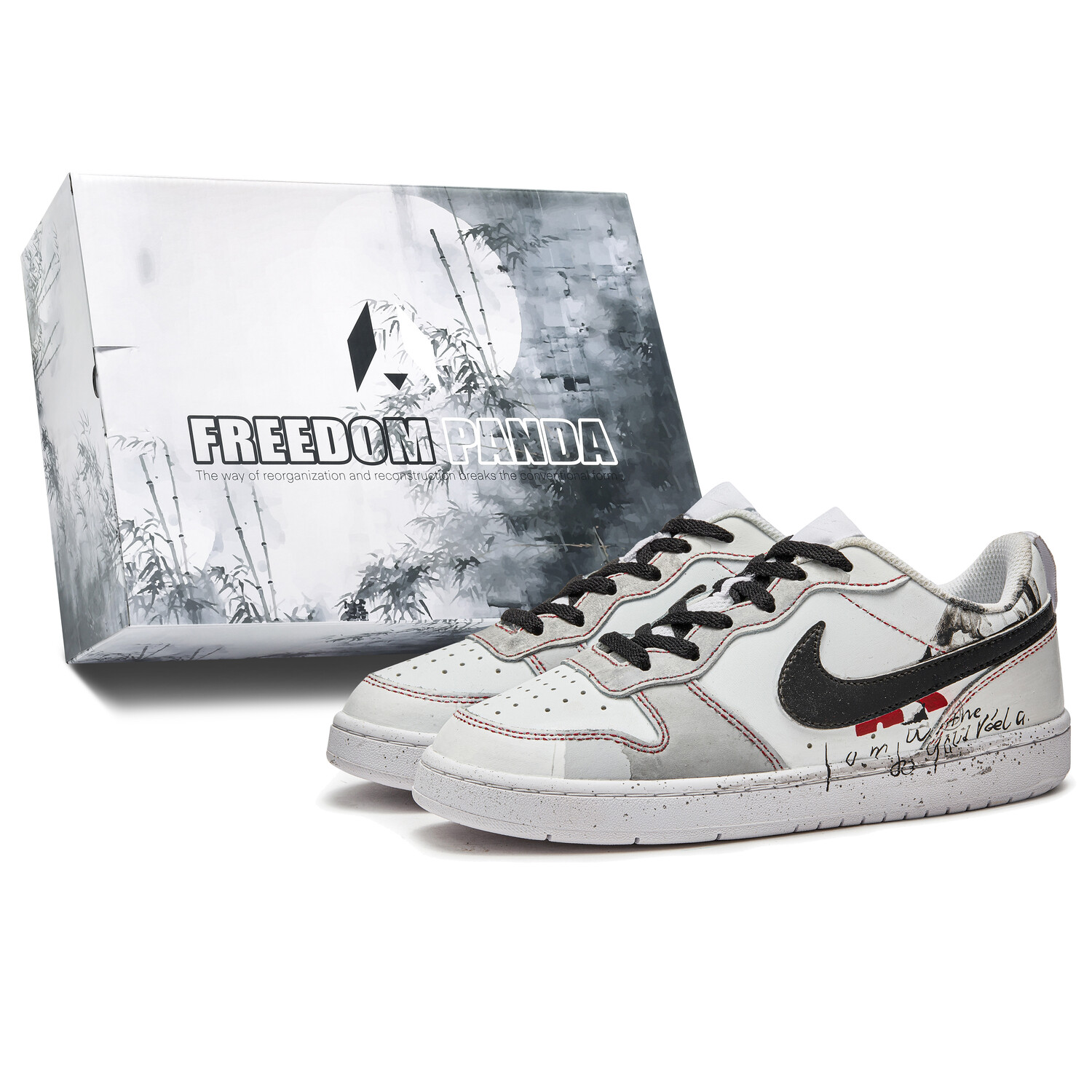 

Кроссовки Nike Court Borough 2 Skateboarding Shoes Women's Low-top White/black, белый/черный