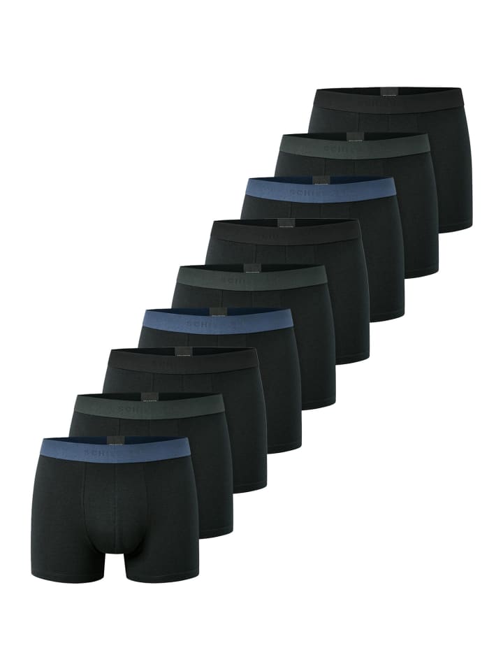 

Schiesser Ретро шорты/брюки из хлопка 95/5 черного цвета