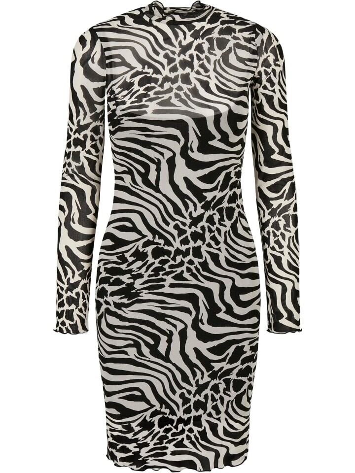 

Короткое платье Urban Classics er, цвет white/black