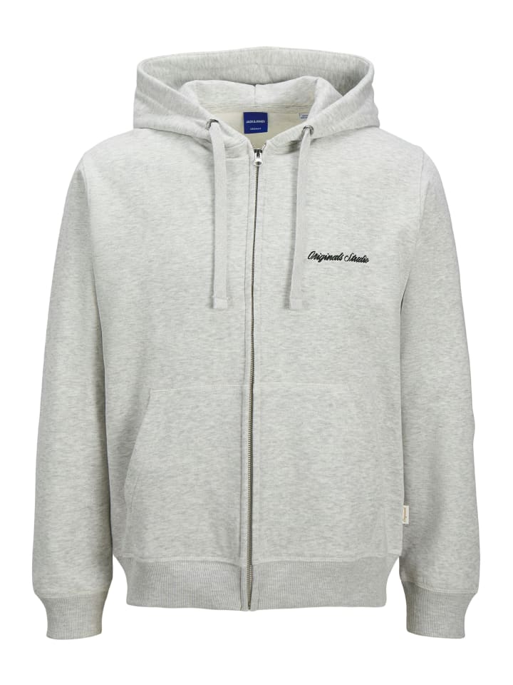 

Толстовка/худи Norrebro светло-серого цвета Jack & Jones