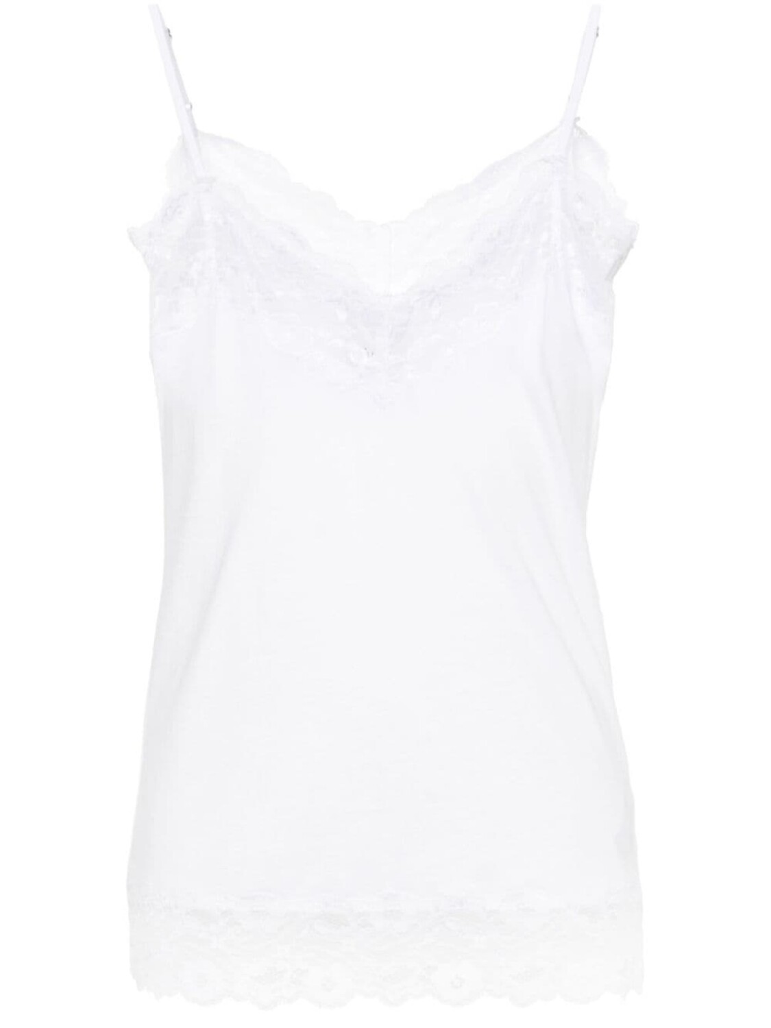 

Allude топ с кружевом, белый