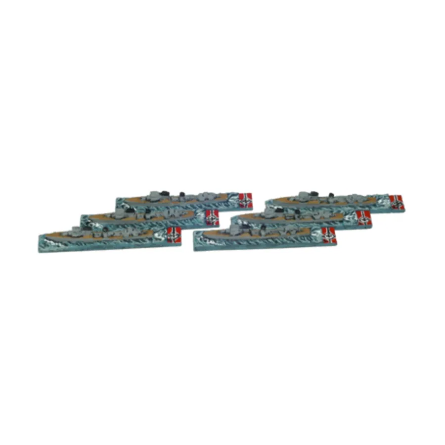 

Z23, Figurehead Ships - WWII Ships - German Navy (1:6000) (Noble Miniatures)