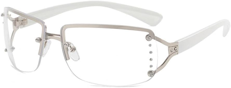 

Ретро-солнцезащитные очки с градиентным переходом 2027 года для женщин, большие солнцезащитные очки с защитой от УФ-излучения UV400, модные очки в стиле хип-хоп MTZJH, White