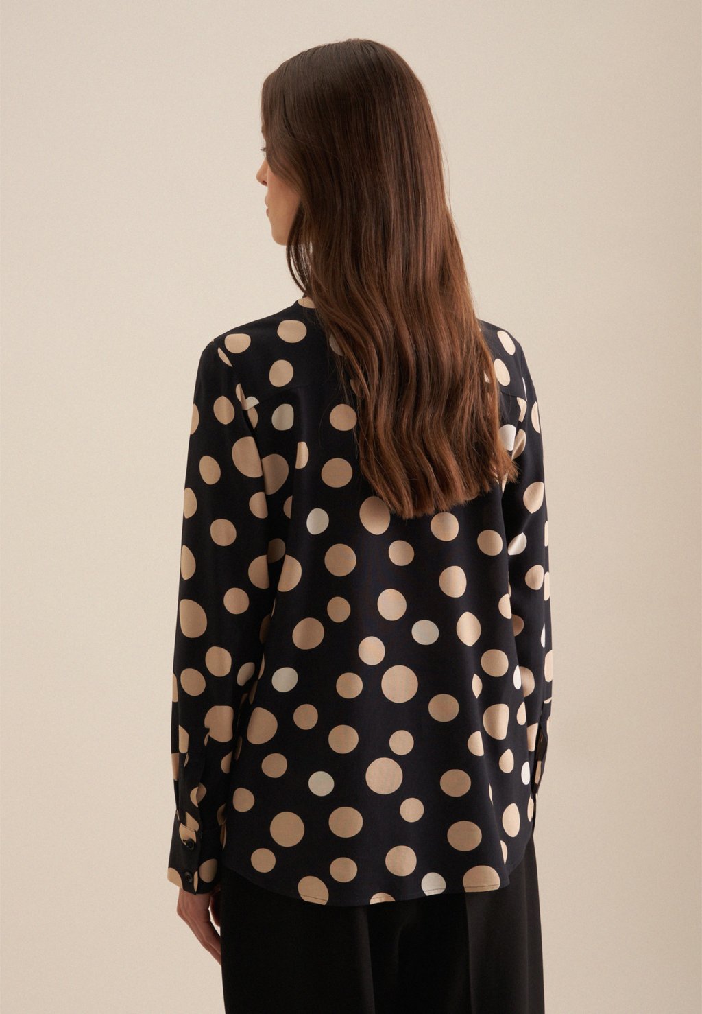 

Блузка на пуговицах Seidensticker, черный