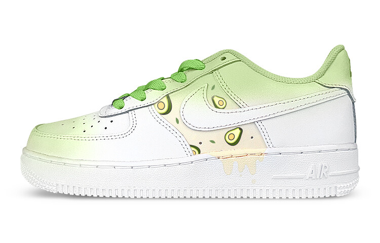 

Кроссовки Nike Air Force 1 Skateboard Shoes Men Low-Top White/Green