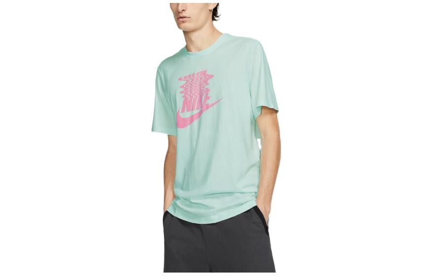 

Футболка мужская зеленая Nike, зеленый