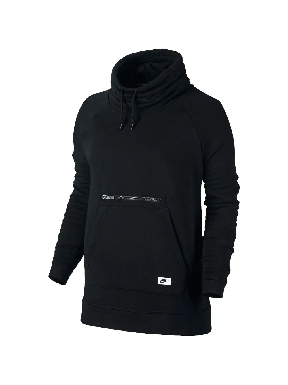 Толстовка с воротником-стойкой Nike, черный
