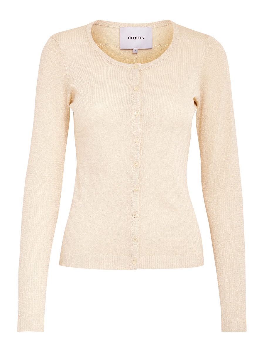 

Вязаный кардиган minus New Laura, золотой