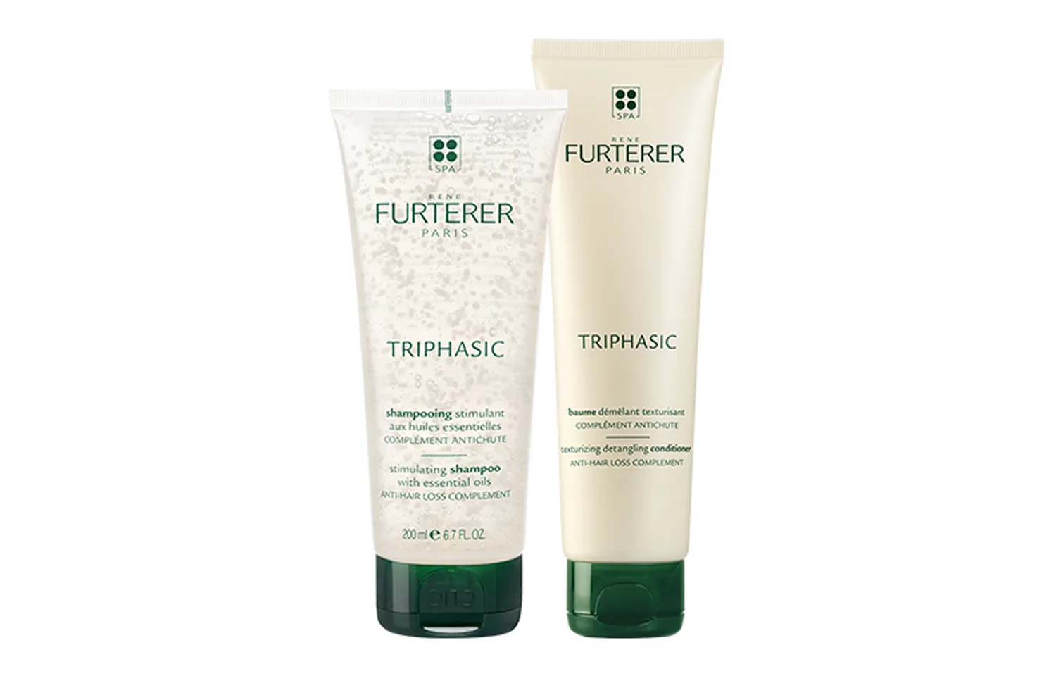 Набор шампуня и кондиционера для укрепления и роста волос Rene Furterer, Hair Strengthening Shampoo 200ml+Hair Growth Conditioner 150ml