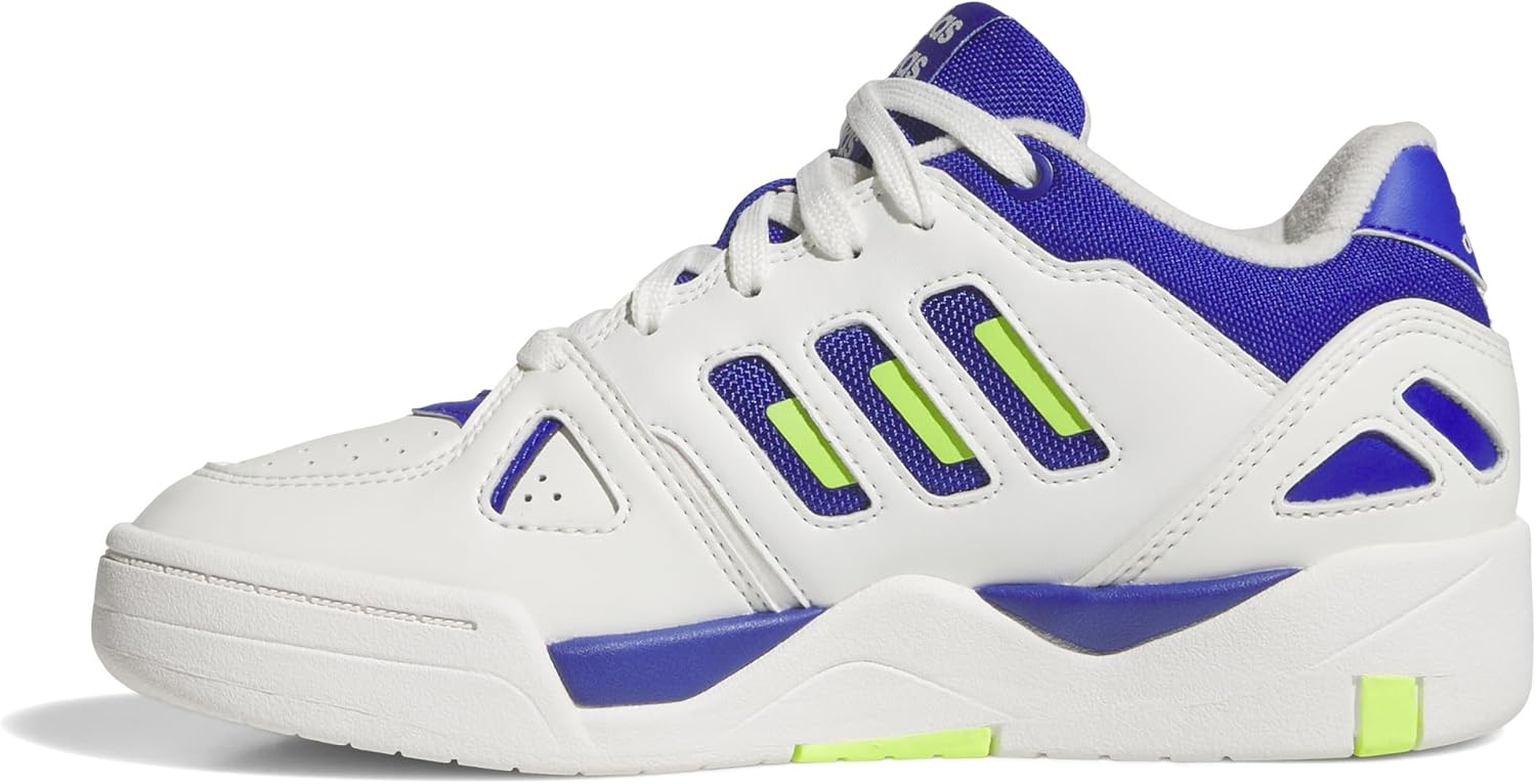 

Детские баскетбольные кроссовки Adidas Midcity Low Top унисекс, белый/голубой