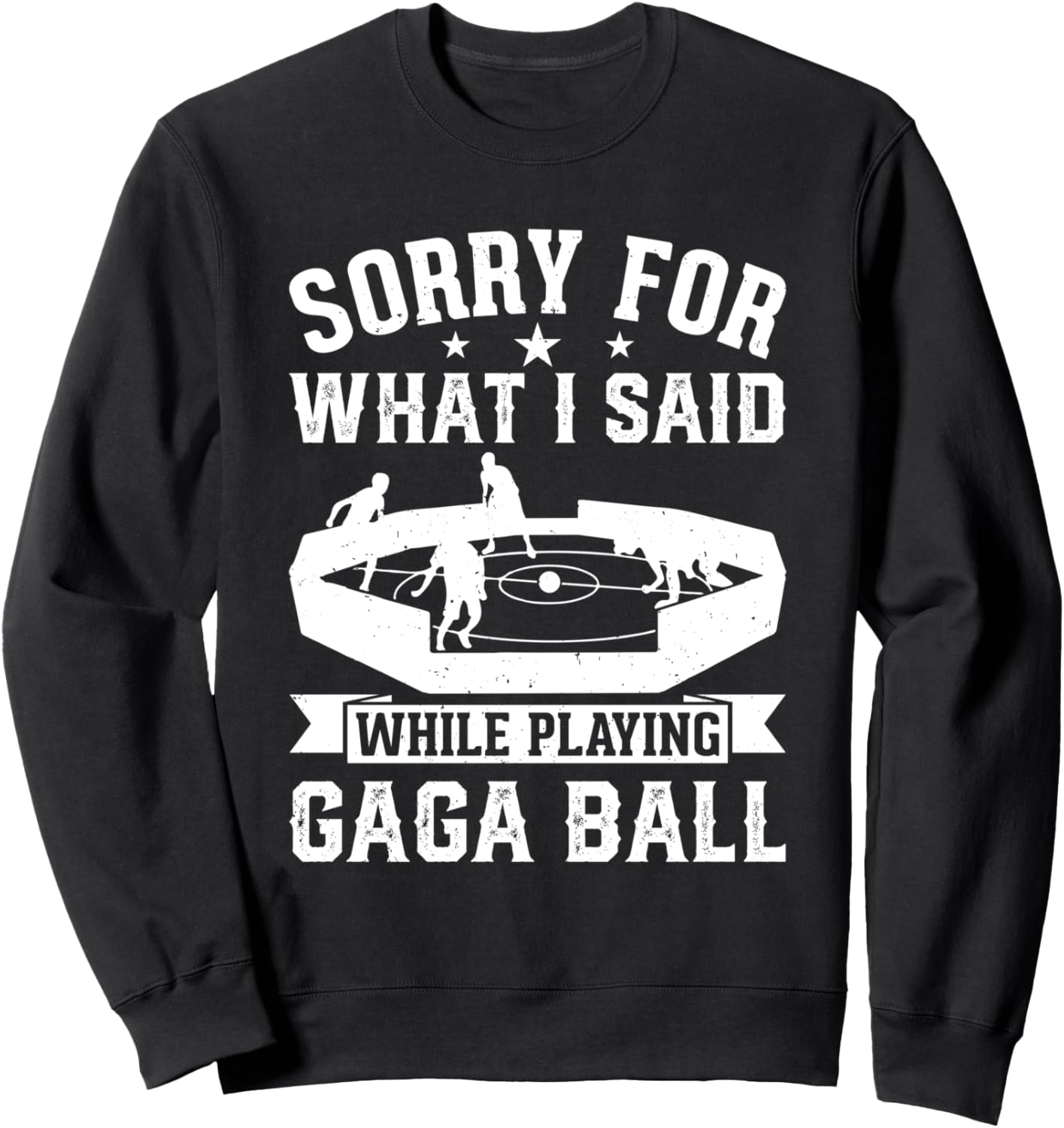 

Забавная толстовка с изображением игрока в гагабол Funny Gagaball Player, черный