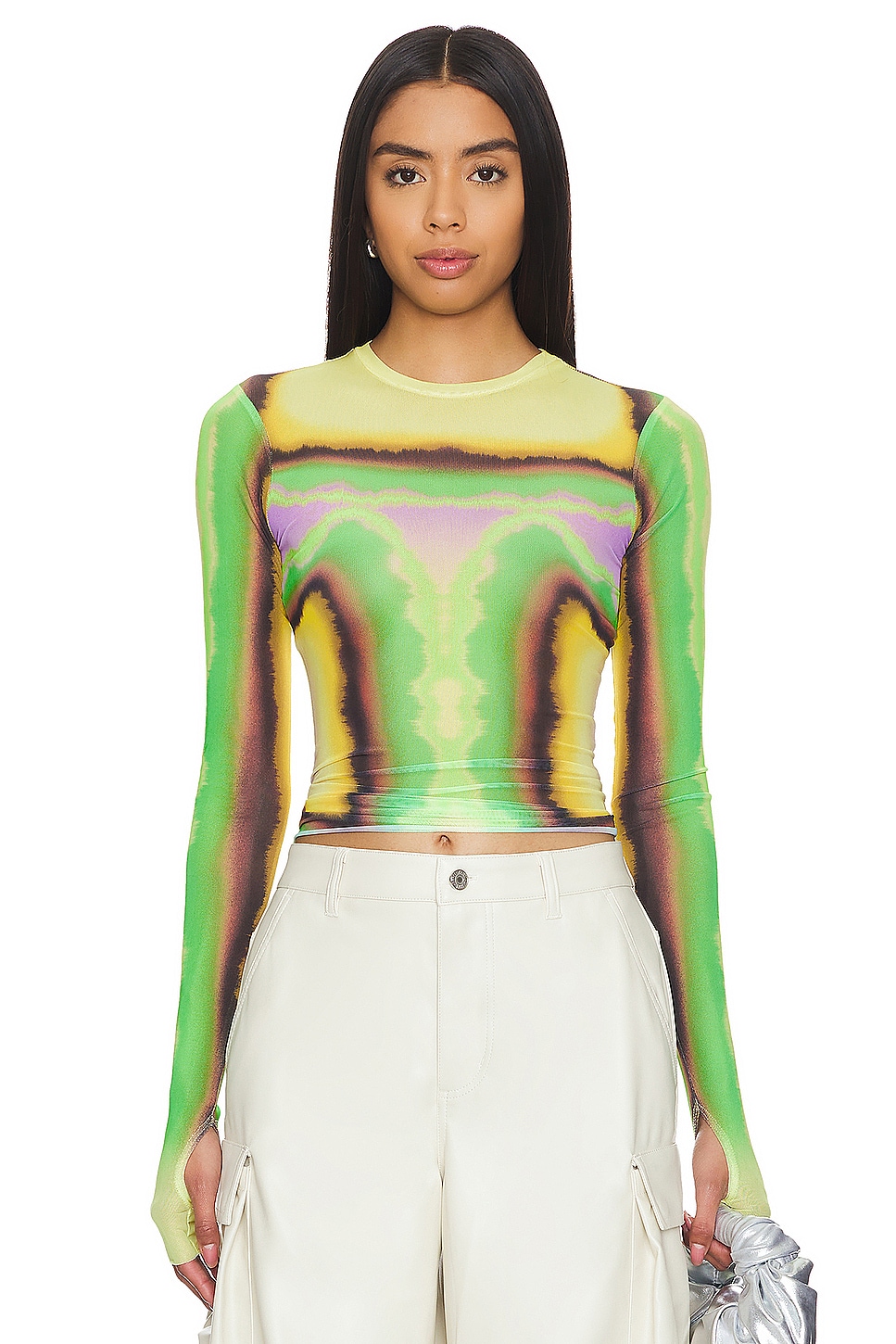 

Кейли топ Afrm, цвет thermal ombre